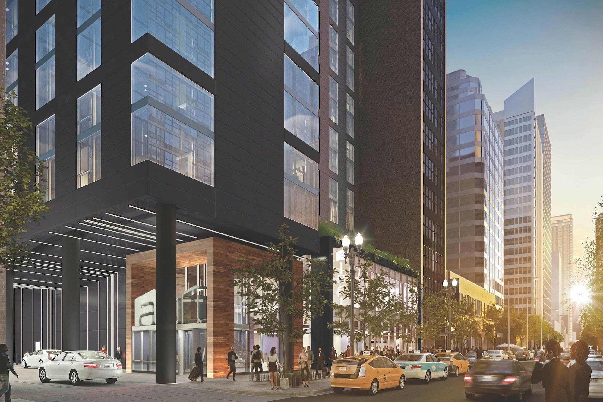 Aloft Chicago Mag Mile Hotel Exterior photo